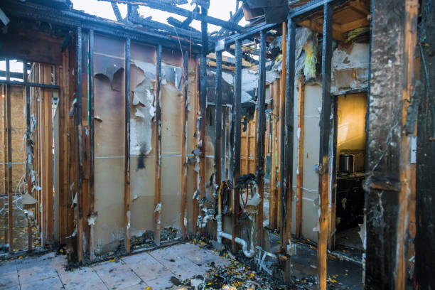Professional Fire Damage Removal technician working in University of California-Santa Barbara, CA